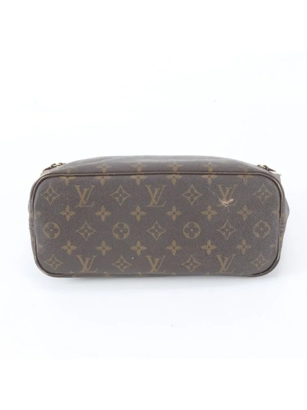 Louis Vuitton Monogram Neverfull PM Leather Tote Bag Shoulder